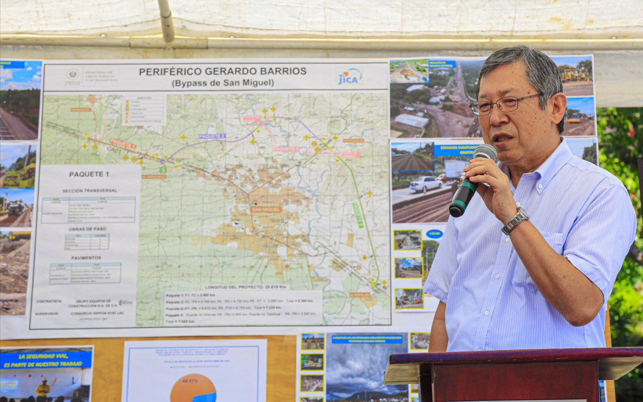 Embajador de Japón destaca trabajo de Obras Públicas en la construcción del Periférico Gerardo Barrios embajador-de-japon-destaca-trabajo-de-obras-publicas-en-la-construccion-del-periferico-gerardo-barrios